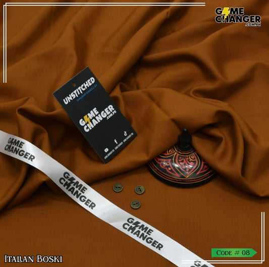 Italian Boski Men's Unstitched Fabric