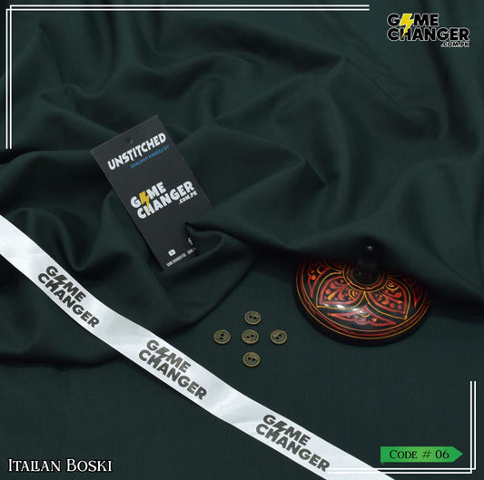 Italian Boski Men's Unstitched Fabric